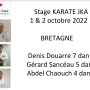 STAGE KARATÉ DO BRETAGNE LES INSTRUCTEURS
